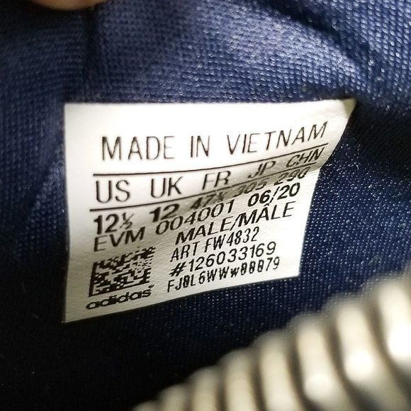 adidas Boost Day Jogger FW4832 Running Trainer Navy Blue Black Gold 12.5… - Picture 11 of 11